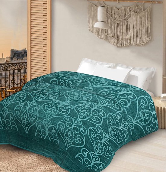 ELF Silky Touch Super Zachte Sprei Deken, 152 x 127 cm
