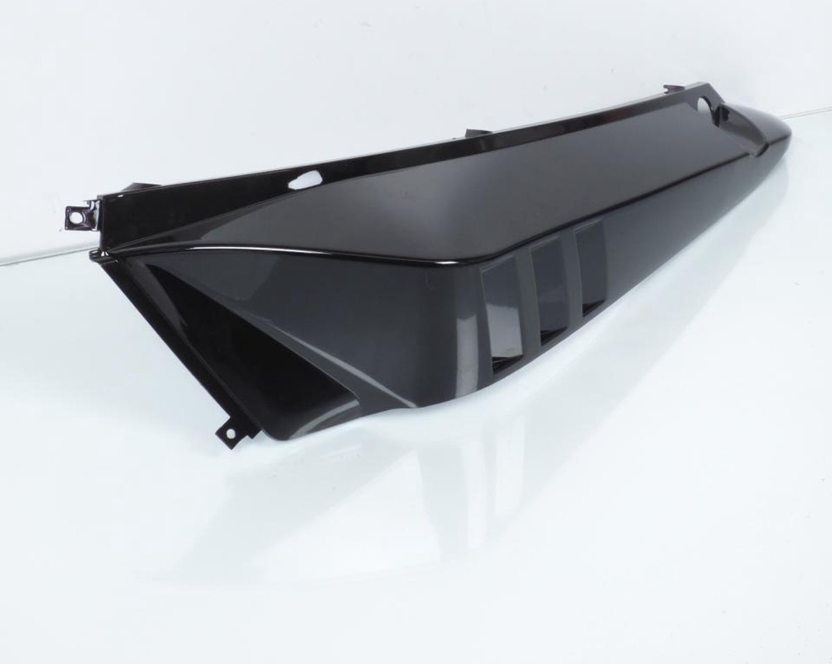 linker achterdeksel tnt voor scooter yamaha 50 slider avant 2004 glanzend zwart nieuw