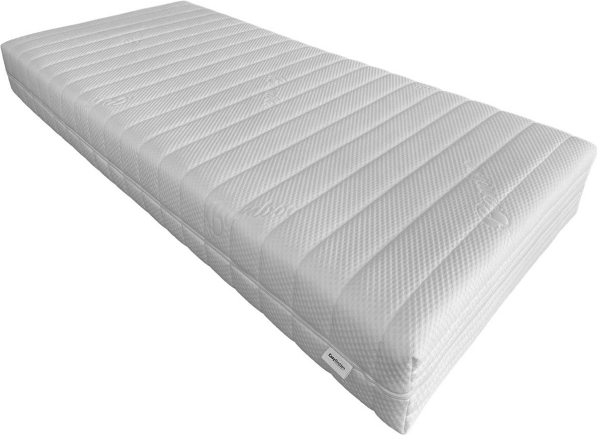 EasyBedden® koudschuim HR45 / HYBRIDE matras 160x210 20 cm – Luxe uitvoering - Premium tijk - ACTIE - 100% veilig product