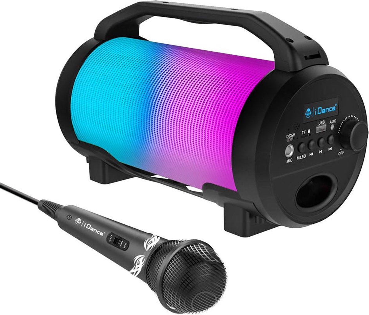 iDance Cyclone400BK - Partyspeaker van 900 gram