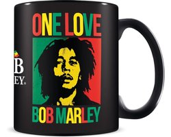 Bob Marley - "One Love" Gift Set met Mok 315ml en Paar Sokken EU 41-45