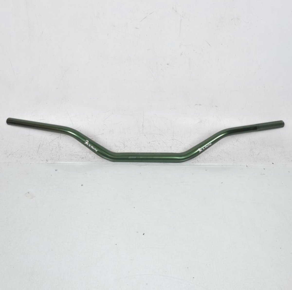 Guidon OVERSIZE Vert universel Ø28.6mm Ø22mm 3AS Racing pour moto 14626-008 Neuf