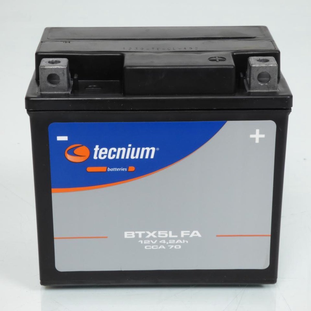 Sla Tecnium-accu voor Sherco 250 SE 2.5 i F 4T Enduro 2009 tot 2011 YTX5L / 12V 4,2Ah nieuw