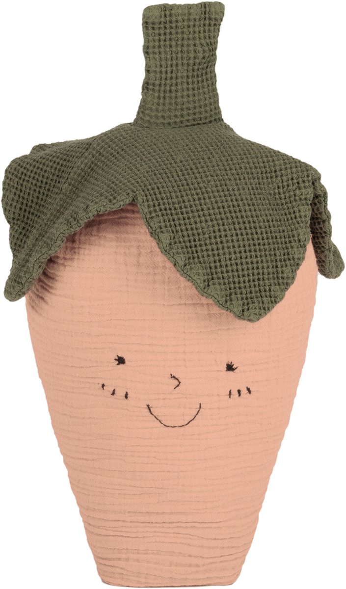 Nobodinoz Wabi Sabi Aardbeikussen Powder Pink 28X30