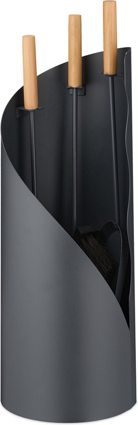 Rivièra Maison RM Fire Place Set - Openhaard Set - Ijzer - 4-delig