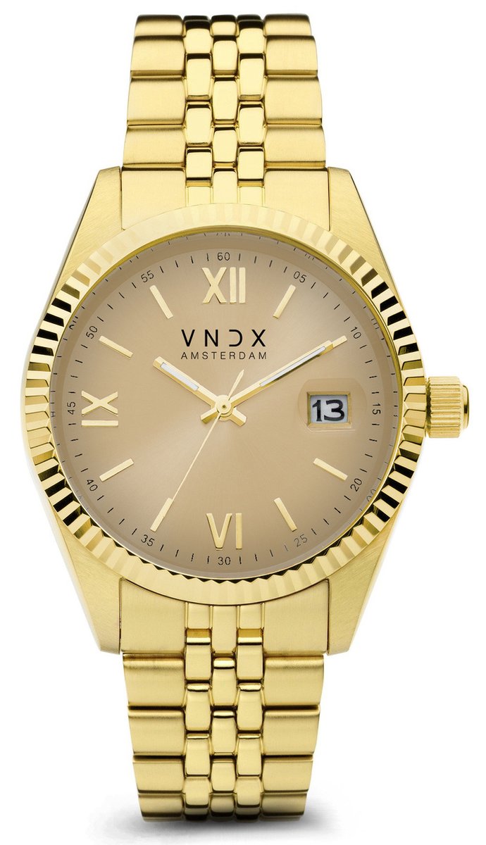 VNDX Dare Devil XL Gold Beige MD43008-04 dameshorloge