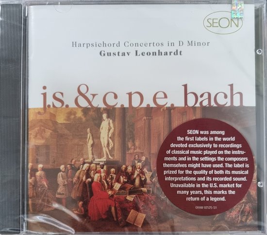 J.S. Bach & C.P.E. Bach: Harpsichord Concertos