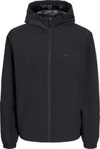 Jack & Jones Jas Jorvesterbro Hood Jacket Sn 12272898 Black Mannen Maat - L