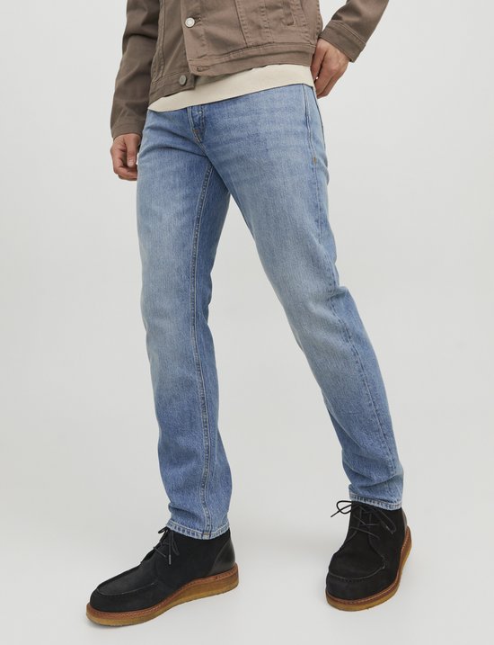 JACK & JONES Mike Original coupe classique - jean homme - bleu denim - Taille : 30/30