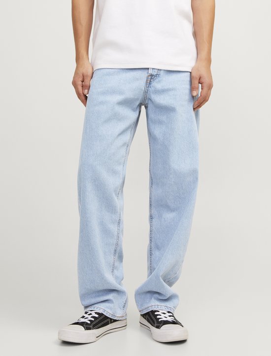 JACK & JONES Eddie Original Loose Fit - Jean homme - Bleu denim - Taille : 32/32