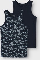 NAME IT NKMTANK TOP 2P SAPPHIRE GAME NOOS Jongens Ondergoed - Dark Sapphire