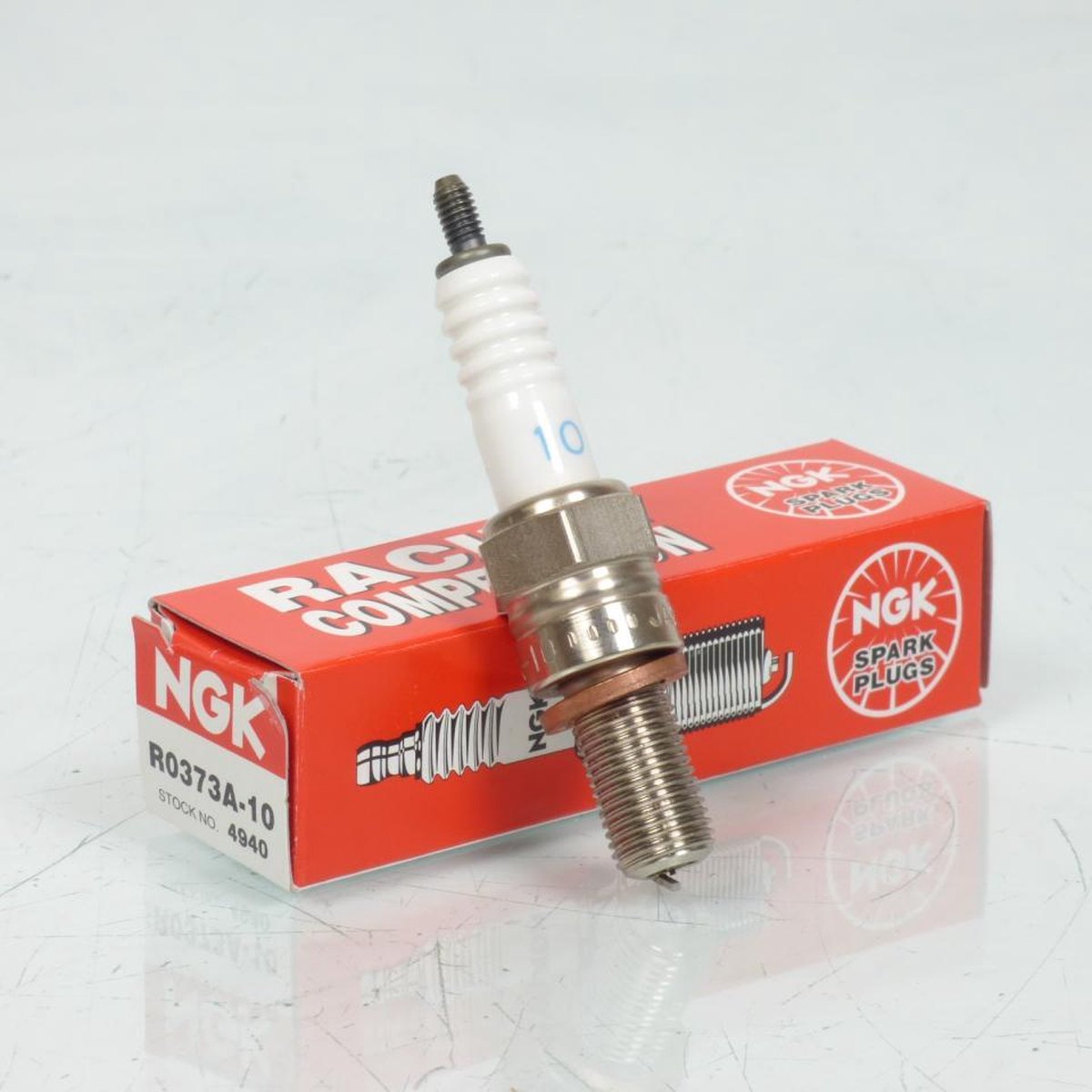 Bougie d'allumage NGK pour Moto Yamaha 750 YZF R7 1999 à 2000 R0373A-10 / 4940 / Par 4 Neuf