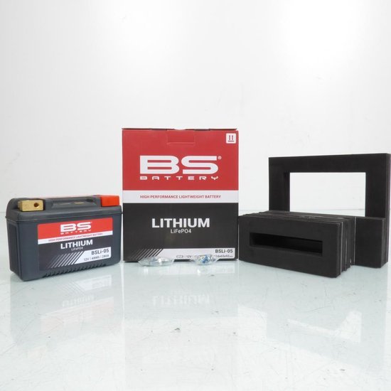 Batterie Lithium BS Battery pour Moto Ducati 749 R Superbike 2003 à 2006 BSLi-05 / LT12B / HJT12B-FP / 12V 48Wh Neuf