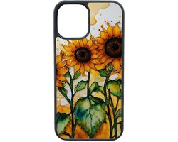 Telefoonhoesje - 3 ZONNEBLOEMEN - Iphone 16 Pro Max