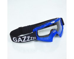 gas blauwe quad fietsbril voor off-road cross-country enduro helm