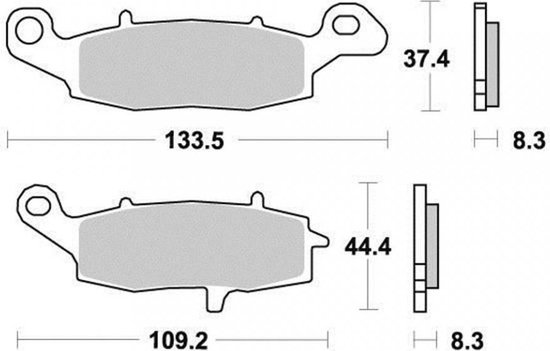 ap racing remblokjes voor suzuki 600 gsf bandit s/n 2000-2004 avg nieuw ...