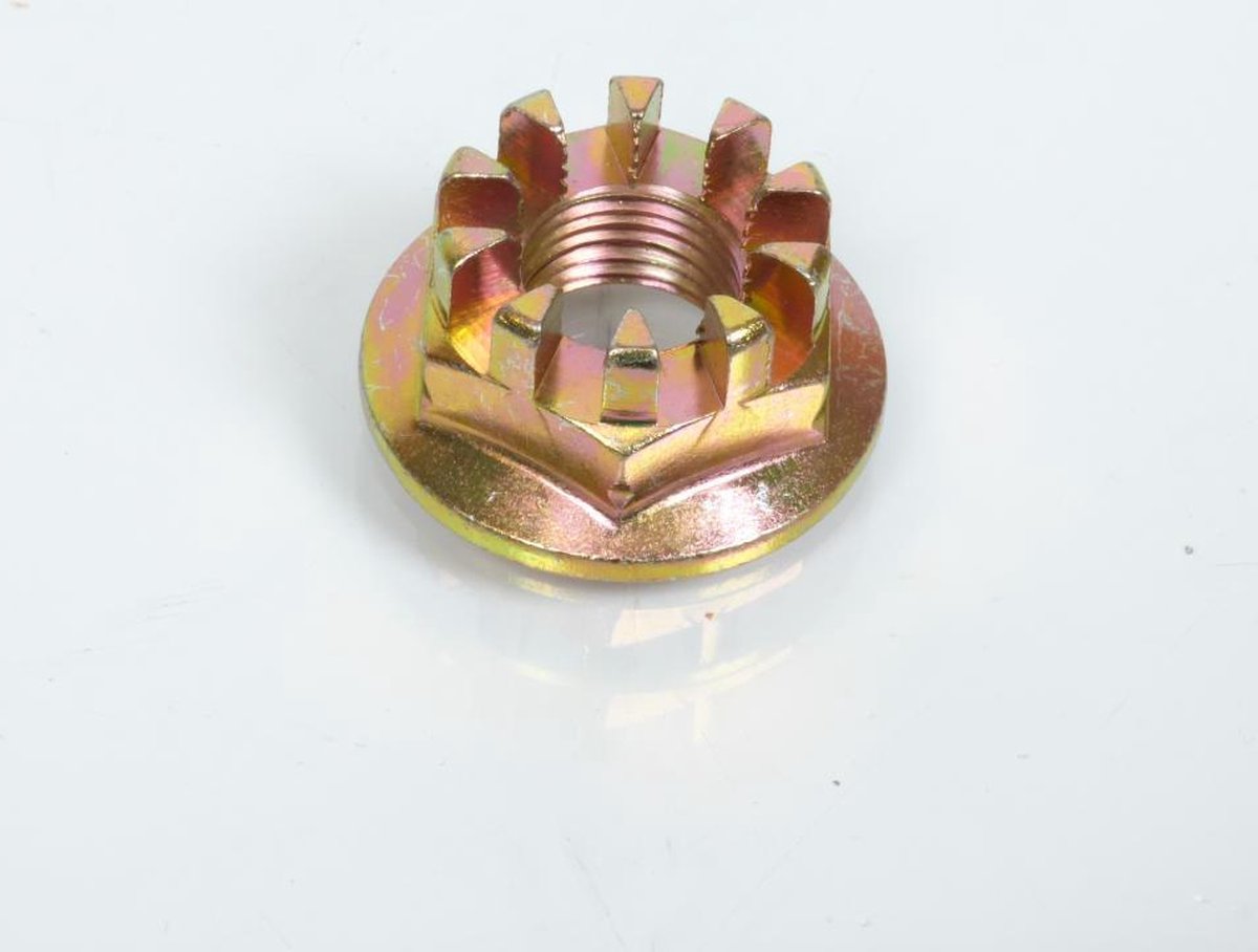 Écrou crénelé origine pour quad Kymco 150 MXU 94011-LBA7-900 / M16 x P1.50 Neuf
