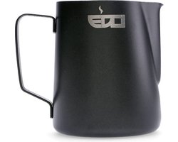 EDO Barista - Melkkan - Melkopschuimkan - Zwart - 350ml