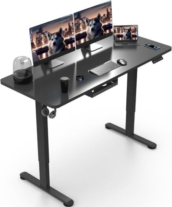 SONGMICS In hoogte verstelbaar bureau elektrisch, 160 x 70 x (72-120)cm, verstelbare tafel, geheugenfunctie voor 4 hoogtes, voor thuiskantoor, studeerkamer, wolkenwit LSD136W01 SONGMICS In hoogte verstelbaar bureau elektrisch, 160 x 70 x (72-120)cm, verstelbare tafel, geheugenfunctie voor 4 hoogtes, voor thuiskantoor, studeerkamer, wolkenwit LSD136W01