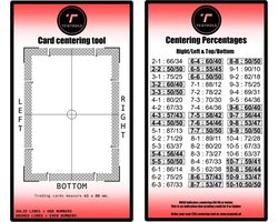TcgTools Card Centering Tool Rood