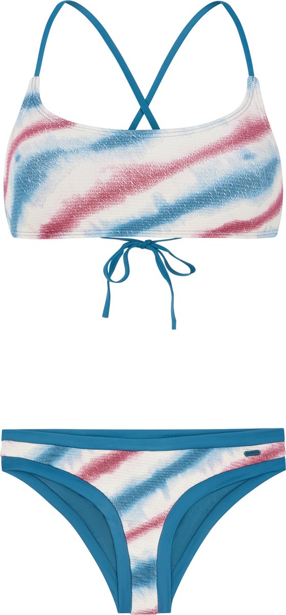 Protest Prtkirkley – Bralette bikini set Dames – Quickdry cups – Uitneembare vulling Blauw