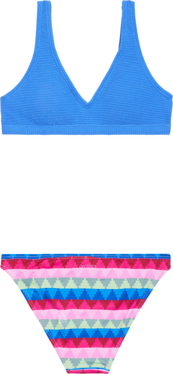 Protest Prtcreek Jr – Bralette bikini set Meisjes – Sportieve bikini – Uitneembare vulling Blauw