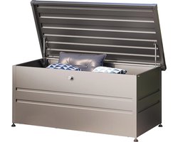 Tuinkist 162x84x72 cm - Waterdichte Opbergbox voor Tuin en Balkon - Kussenbox met Slot en Dempers
