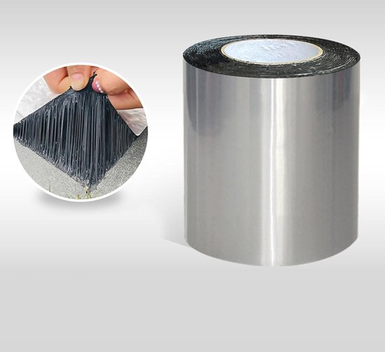Bostik R 331 bitumenband aluminium zelfklevende afdichttape 10 m x 10 cm kopen