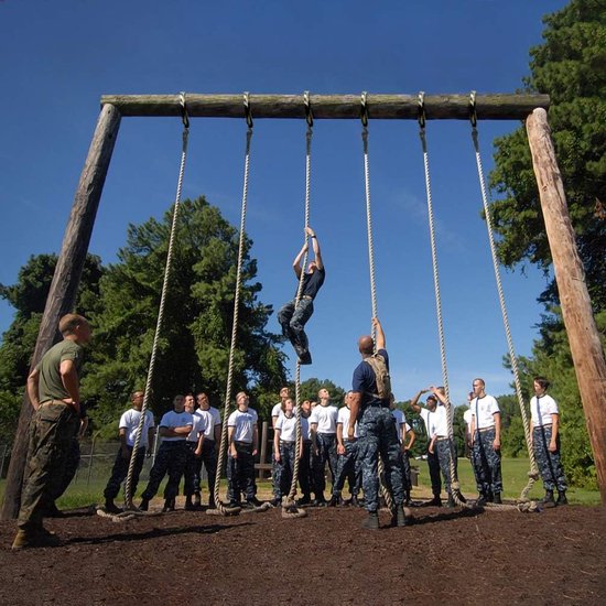 12,7 mm statisch klimtouw, 38 m (125 ft) voor buiten, 30 kN
