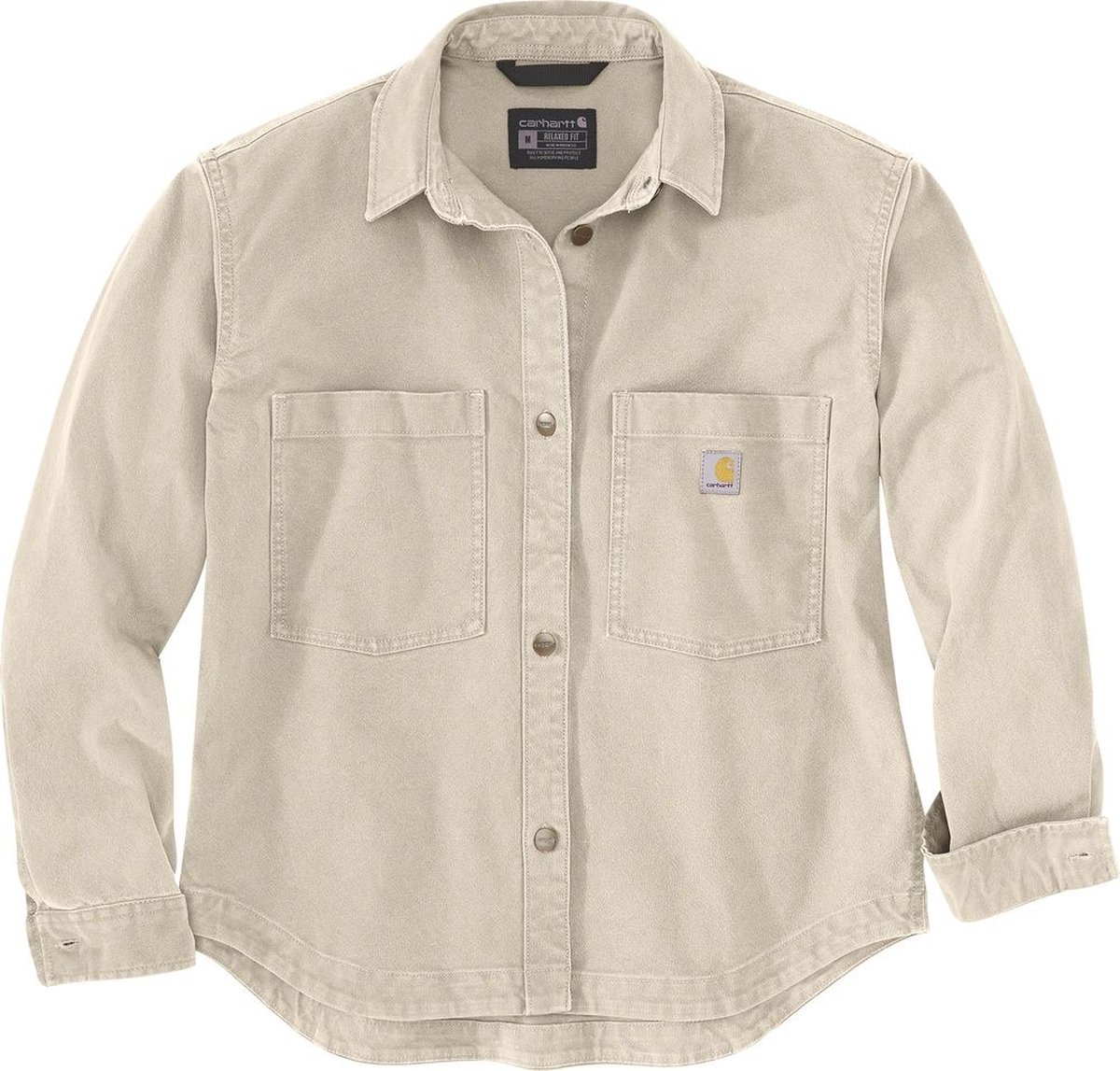 Carhartt Damen Heavyweight Duck Overshirt 106621 -S Oat Milk