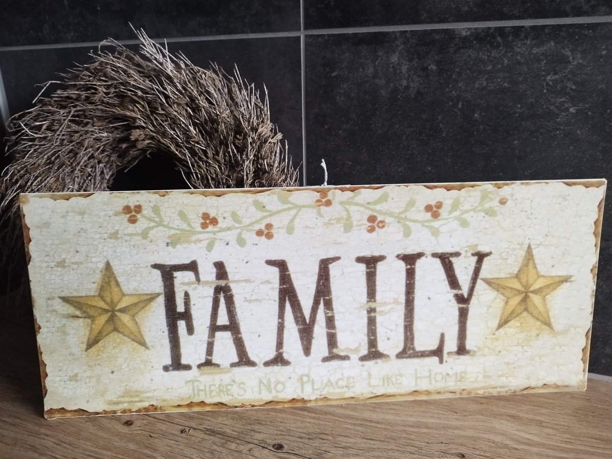 Tekstbord family