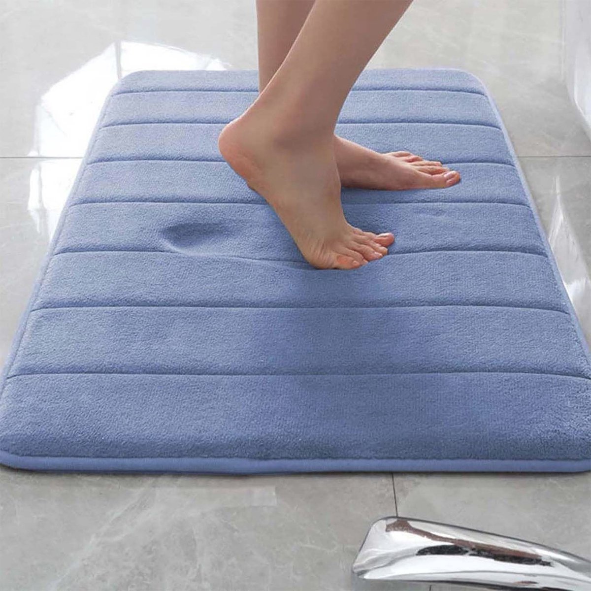 Antislip Badmat 80 x 160 cm - Zachte en Sneldrogende Douchemats voor Badkamer