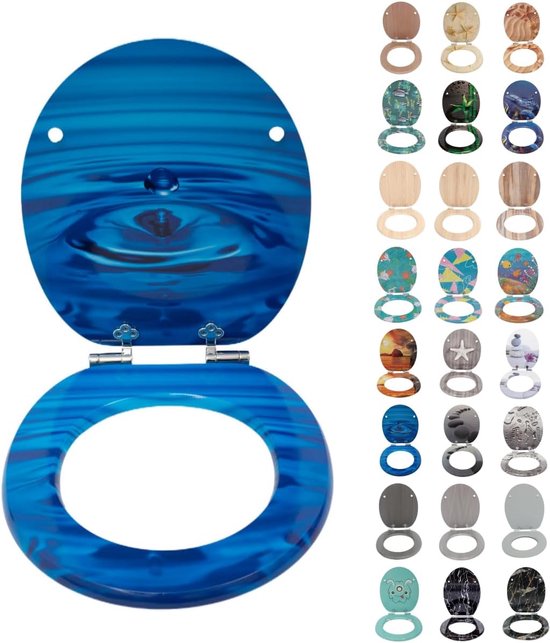 Quick Release Ben Slim Toiletbril Met Softclose En Quickrelease Cement Grijs Wc Bril Softclose