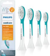 Bol.com Philips Sonicare for Kids HX6044/33 - Opzetborstels - 4 stuks aanbieding