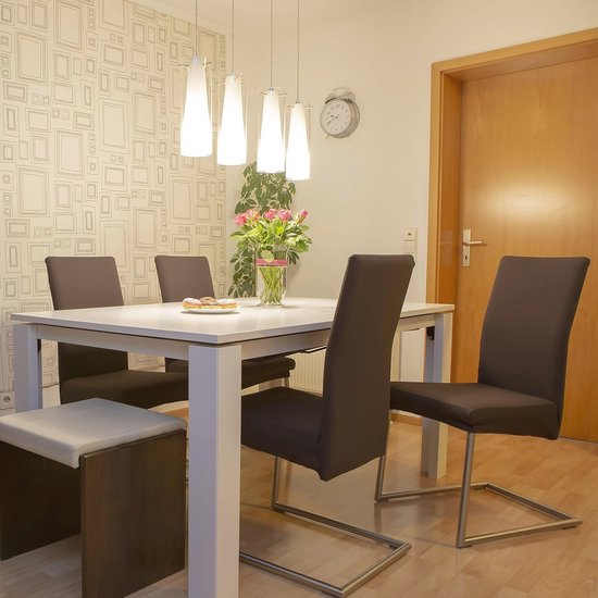 Stoelhoes Set van 6 Zwart ÖKO-TEX® beste prijzen & reviews