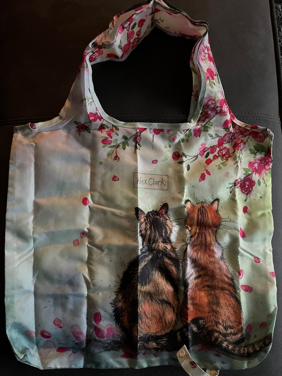 Alex Clark Herbruikbare Tas Katten ~ Cats & Blossom