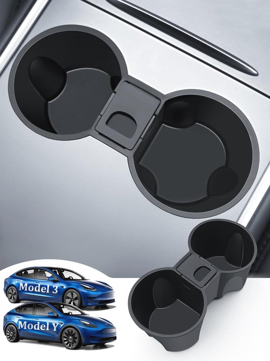 Accessoires Voor De Tesla Model 3: Middenconsole Organizer Tray Armleuning Verborgen Opbergdoos Bekerhouder Kofferbakhaak Voor Tesla Model 3 En Model Y