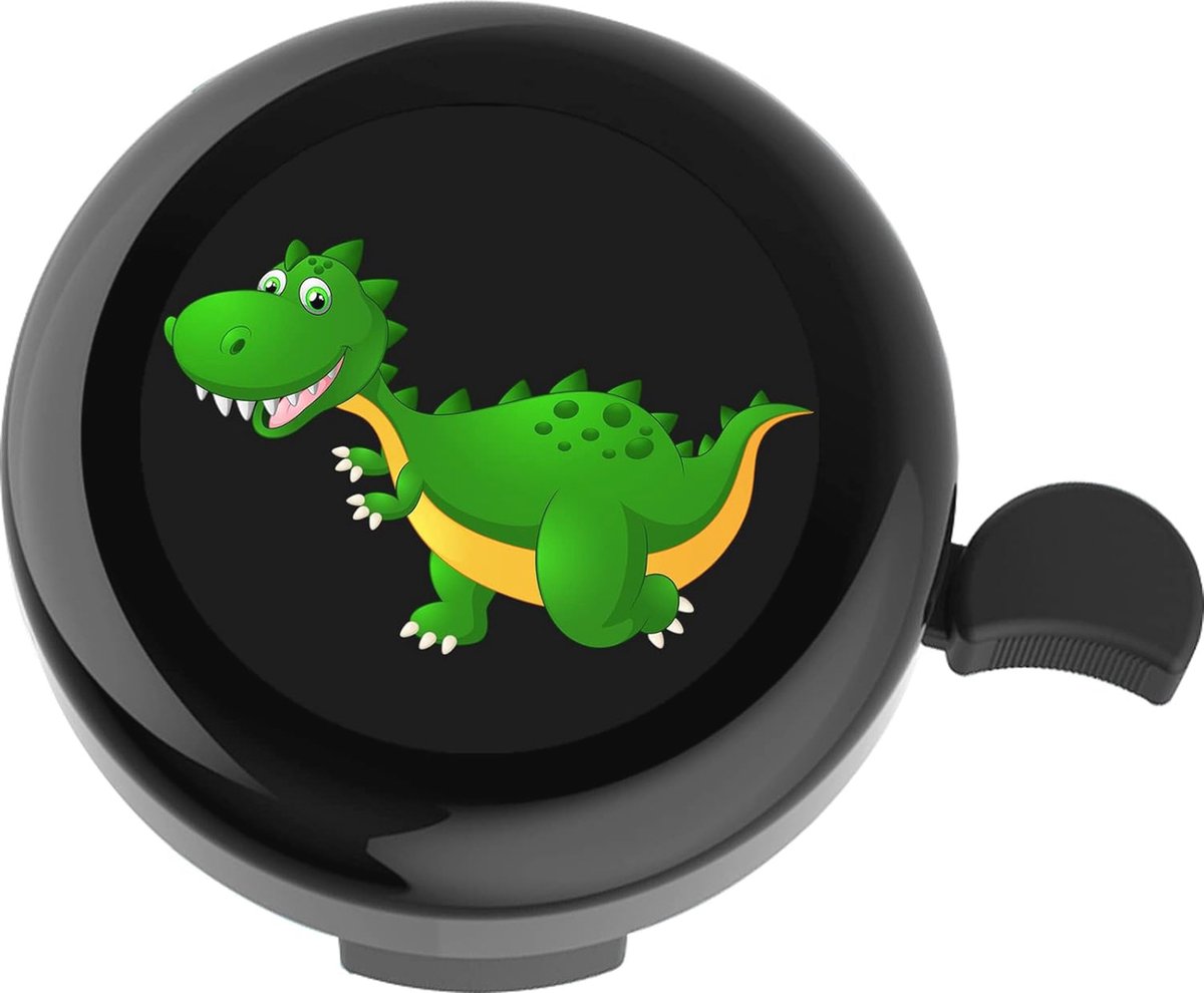 Schattige Kinderfietsbel voor Peuters en Jongens - Dinosaurus Motief | Onderdeel voor Driewieler, Scooter en Kinderfiets
