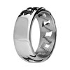 Bague fantaisie en acier Kinder Lucardi - Ring - Acier - Argent - 14 / 44 mm
