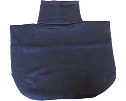 Col gebreid winter donker blauw