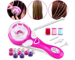 Haarvlechter - Elektrisch Automatisch Haarvlechten - Vlecht Hulpstuk - Haar Vlechter Machine - Incl Accesoires-DIY-Automatische haarvlechter-25*9 cm