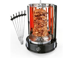 Equivera Dönergrill - Verticale Grill - Kebab Grill - Kip Grill - Kippengrill - Dönermachine