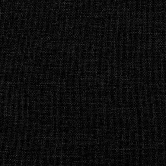 Canapé-lit The Living Store 90x200 cm tissu noir - Canapé-lit - Canapé-lit - Lit double - Lit de repos - Canapé-lit noir