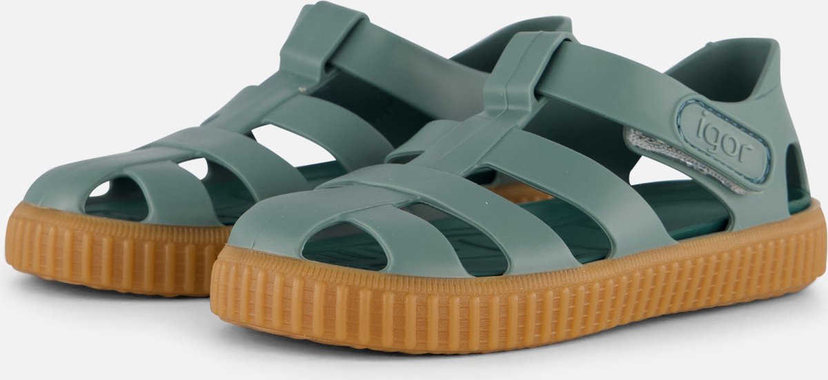 Igor Nico Caramelo Sandalen - Jongens - Groen - Maat 27