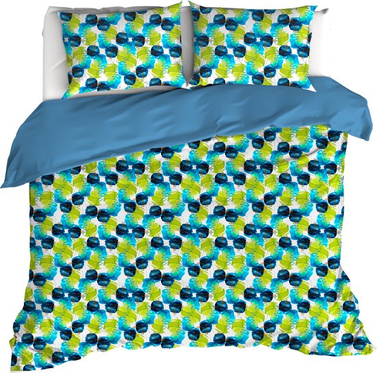 Housse de Couette De Witte Lietaer Whimsy - Double - 240x200/220 cm - Blue Blizzard