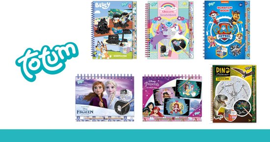 Totum Disney Frozen 2 Scratch Book