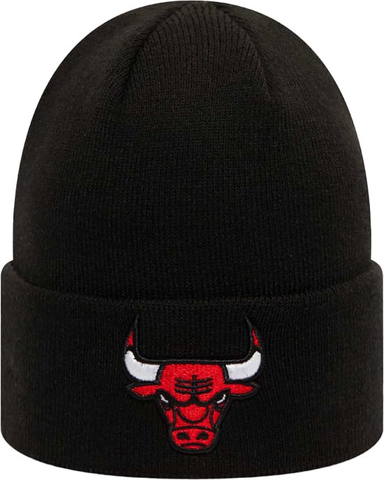 New Era Beanie / Muts Chicago Bulls Essential Black Cuff Knit
