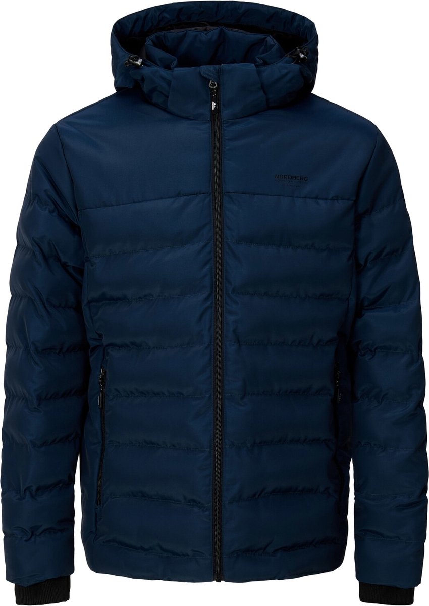 Nordberg Puffer Jacket Konrad voor mannen - Navy - Maat 4XL