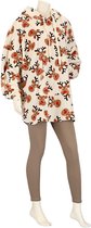Kerst hoodie dames - Wit - One Size - kersttrui dames volwassen - kerst trui dames - kerstsweater dames - kerstrui dames