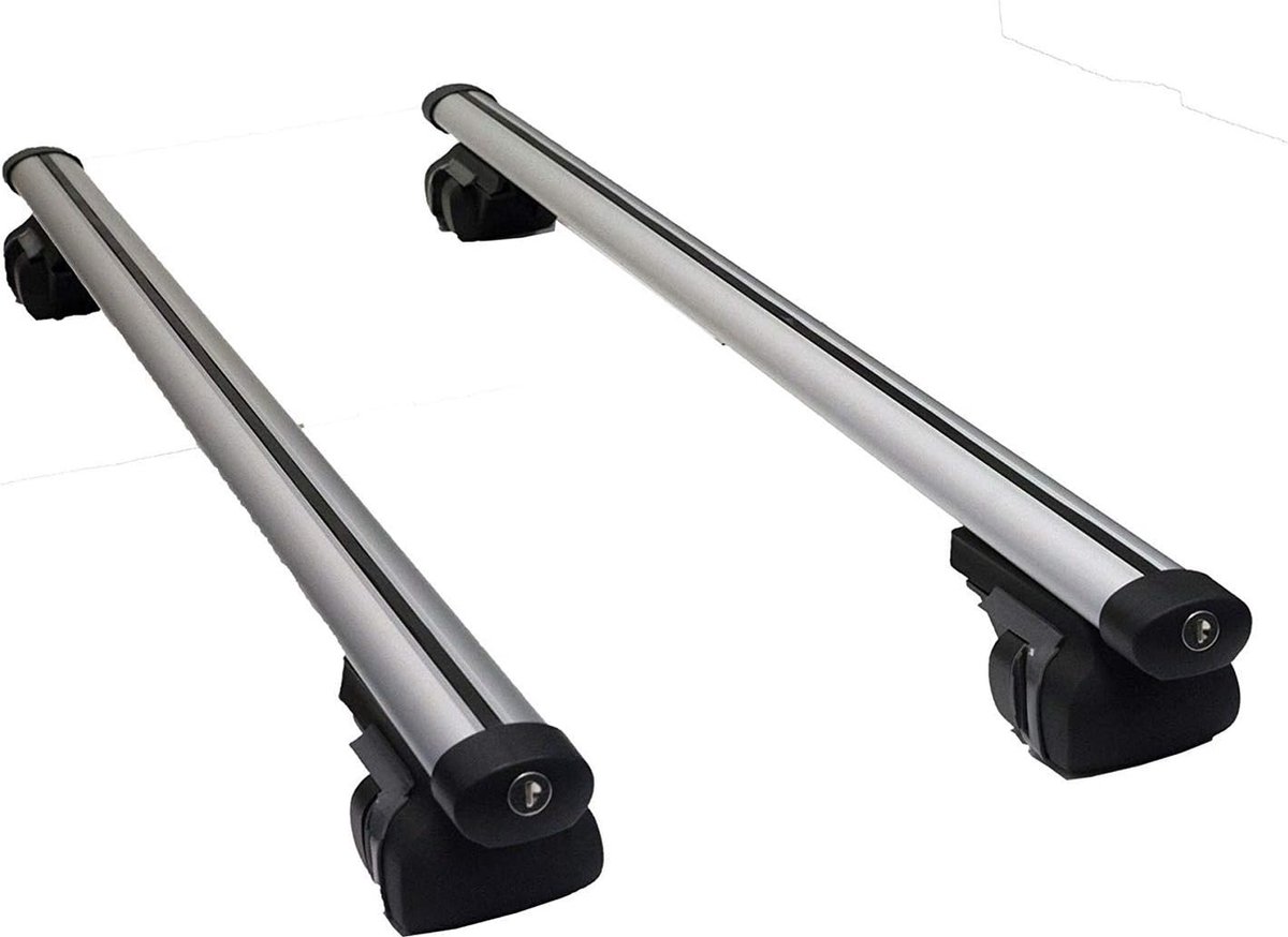 Goodivery ® Aluminium Dakdragers voor Auto's met Looprails en Veilig Slot